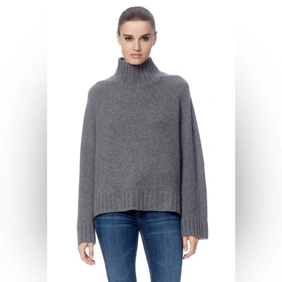 360 cashmere Margaret sweater heather grey - Picture 1 of 5